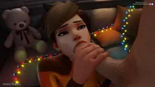 Tracer Blowjob Pov