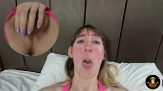 Trans Solo in Pink Fishnets – Jenby Doll’s Intimate Tease