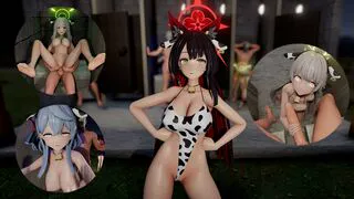 Bass Knight Kosaka Wakamo Dance And Sex Amau Ako, Ajitani Hifumi, Nonomi | R18