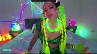 Lily Jordan Turns St. Paddy’s Rave Into A Wild Neon Hookup!