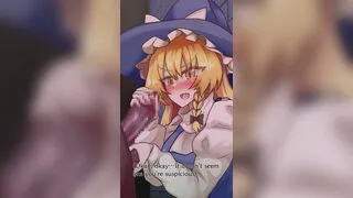 Marisa Kirisame gets Hypnotized and Fucked