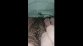 Creamy Hairy FTM Pussy Close Up