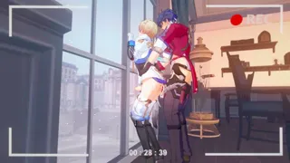 Sampo x Gepard - Honkai Star Rail Yaoi Animation