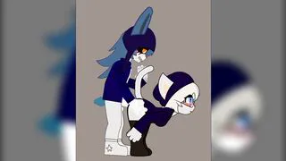 Pukasi and Aiko flirting with his longtime lover (Terrible Mouse)