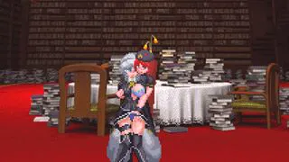 Sukuya and meiling sex in library