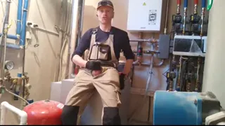 LanaTuls - Moscow Anal Slut and Whore. Jerk-Off Break at Work and Cumming