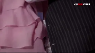Cosplay Babe Gets Her Pussy Rubbed From Behind, Cock Pressed on Her Ass