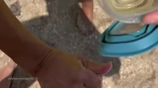 23 HJ Beach Couple Guesses Combing Jerked Right Nateiumfree OnlyFans @ nateiumfree