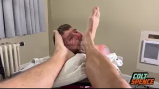 Colt Spence Loses A Bet Against King D and has to Worship His Cock and Feet