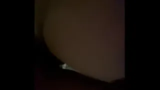 Fat round juicy ass taking big cock