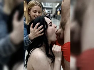 Fun time at the mall ends with deepthroat