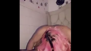 Latina Trans Cowgirl Ride Until Her Asshole Gapes Wide Open