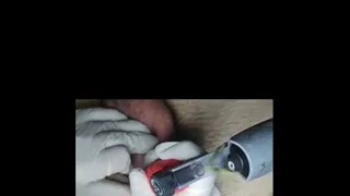 Agulha trabalhando direto no pau