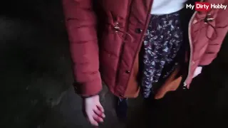 Innocent 18 yo Sucking Cock In PUBLIC - MyDirtyHobby German Amateurs