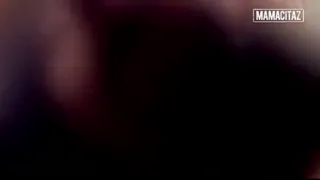 Sloppy Deepthroat and Handjob Combo... She Drools All Over His Cock