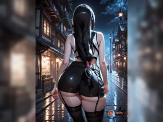 Final Fantasy-Tifa Lockhart animation [ZBAiArt] - Music Version