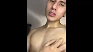 A sexy Guy in a shower