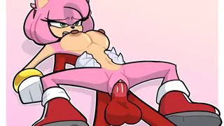 Amy and Knuckles