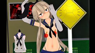 Shimakaze - Phony [MMD R18] Pekuchin