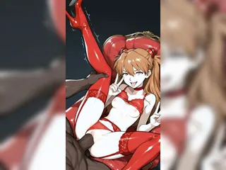 Asuka fucked on chair