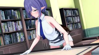Aoi visits the Principal