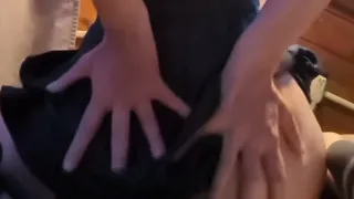 Close Up Riding Dildo On Tray
