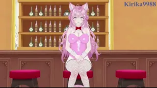Yozora Mel (Bunny Girl) and Hakui Koyori (Bunny Girl) intense sex. - Hololive VTuber Hentai