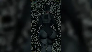 Catwoman ass jiggle