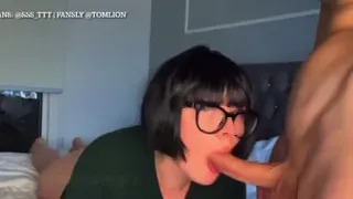 Fucking my assistant mouth (shy girl)