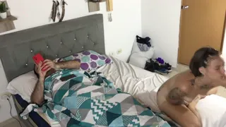 Passionately scissoring with my girlfriend and masturbating