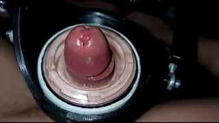 He came very hard and continued moving!