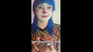 Clown buttplug magic show!