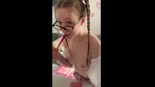 wanna fuck this slutty schoolgirl?