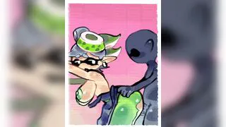 Marie entertains a fan~