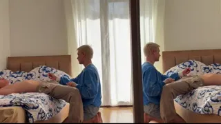 I take a big cock completely into my mouth, and then he enters me