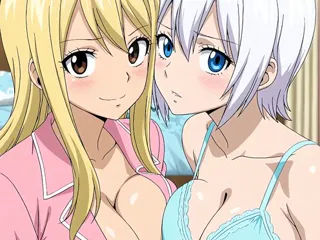 Fairy Tail - Lucy and Lisanna