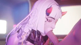 Shion likes to suck everyone's d