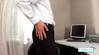 Horny Blonde Jordan V Strokes And Milks His Throbbing Boner!