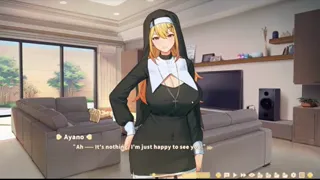 Hentai Game – Kasumi’s Wild Cowgirl Scene & Ayano’s Slippery Bath Handjob – Hentai Gameplay Animation