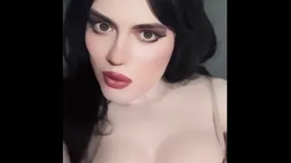 I used a fake vagina and fake tits to masturbate like a woman.