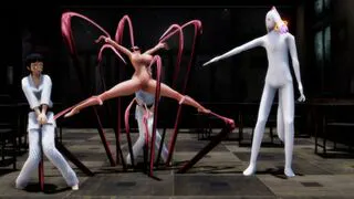 Martial Arts Girl VS Tentacles [Posuimianju]