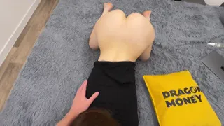 STUPID STEPBROTHER DIDN'T UNDERSTAND WHAT HIS SISTER WAS DOING 😳🍑