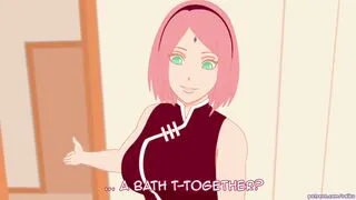 Futa Sarada and Sakura - [Odiku]