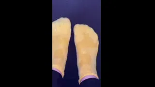 Toes after a workout