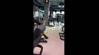 Cumshot in GYM