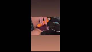 Cumming loudly