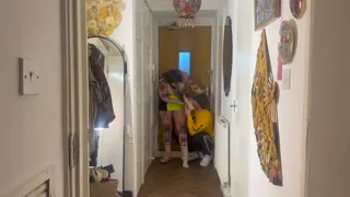 Sweaty Ravers Can't Resist Perverted Foot Play