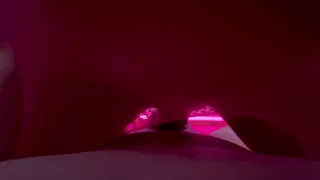 I tried out my new naughty pink bodysuit in action