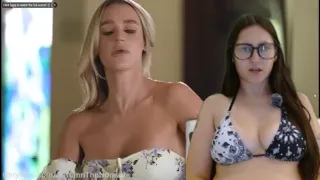 Sexy Backpacker Drops to Her Knees for BBC by Hostel Pool After Outdoor Shower Tease Reaction