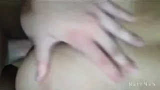 Nosso primeiro pornô! Namorada latina bunduda em doggystyle.